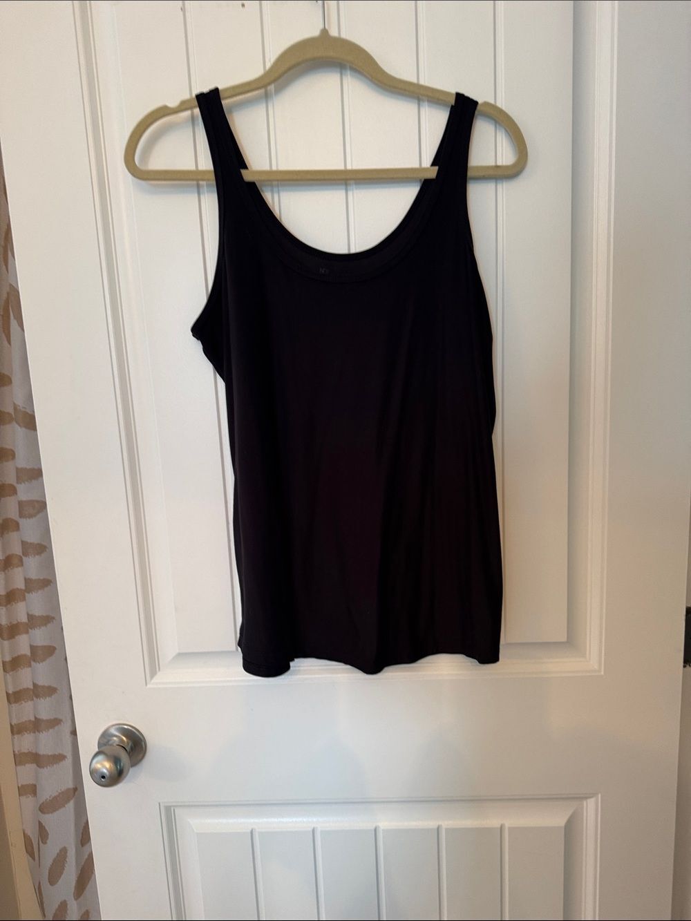 No Boundaries Black Classic Scoop Tank